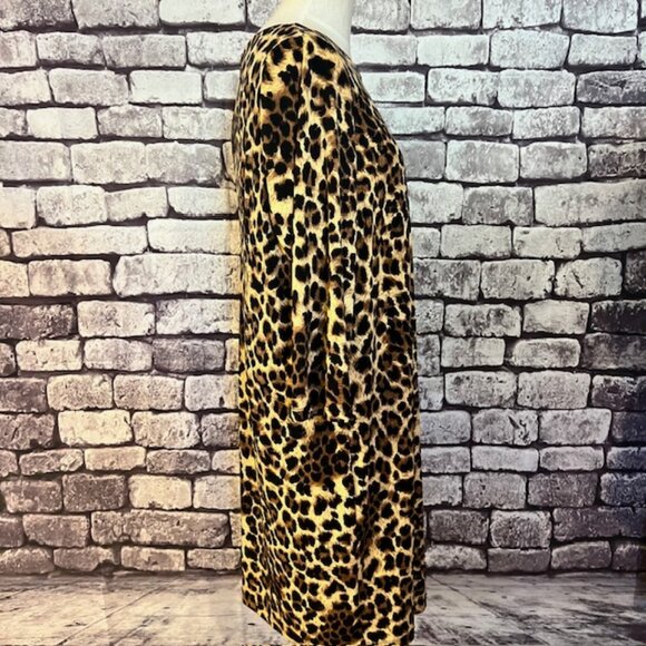 Chico's So Slimming NWT Black & Brown Animal Print Dress Size XL - Picture 8 of 10